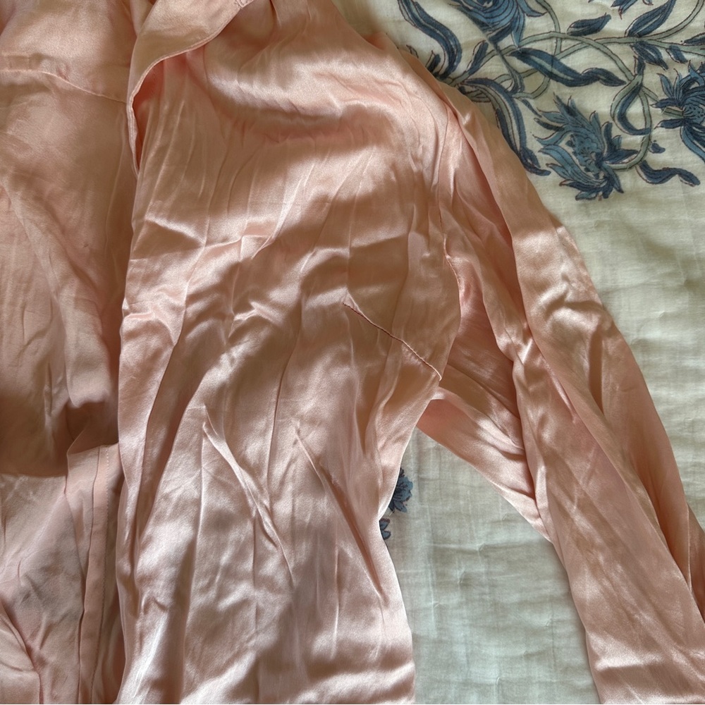 Silk Button Up - image 8